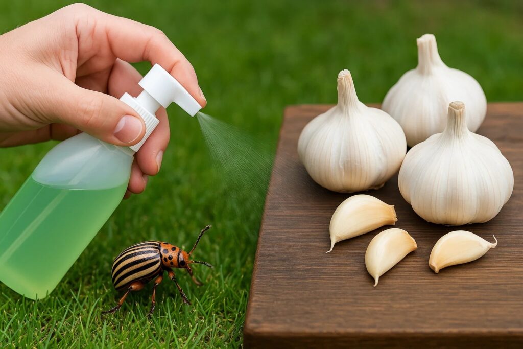 Garlic Spray for Lawn Pests: Does It Really Work?