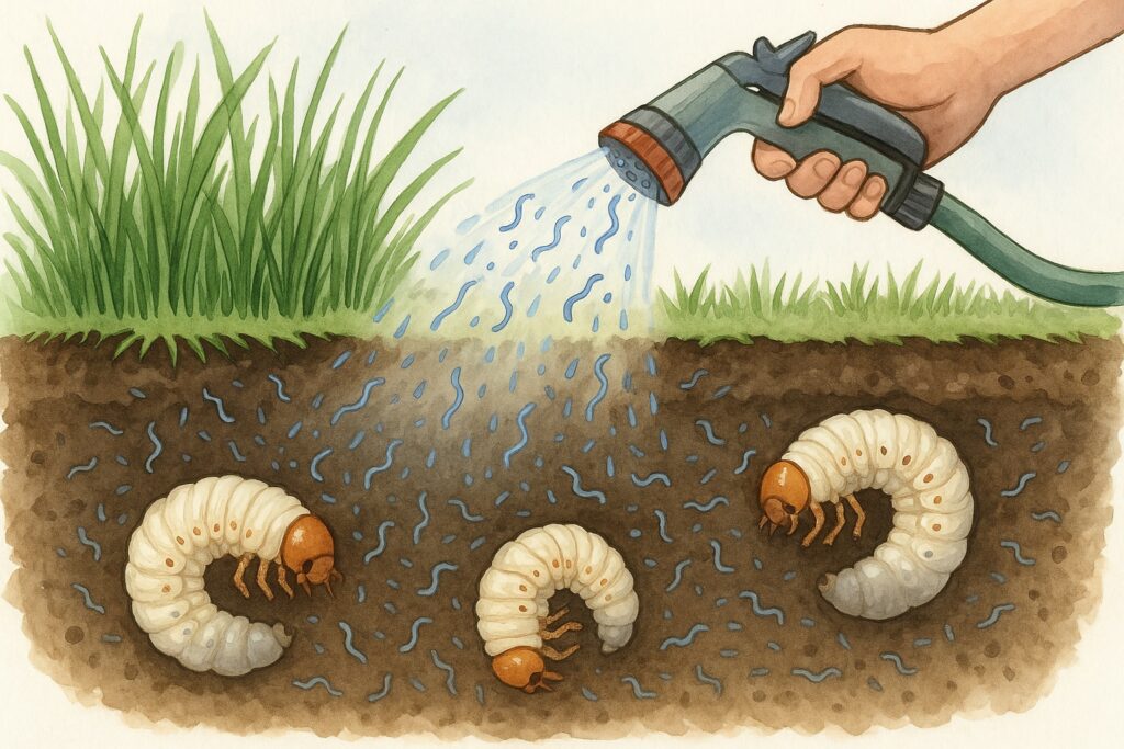 How to Use Beneficial Nematodes to Eliminate Grubs Naturally