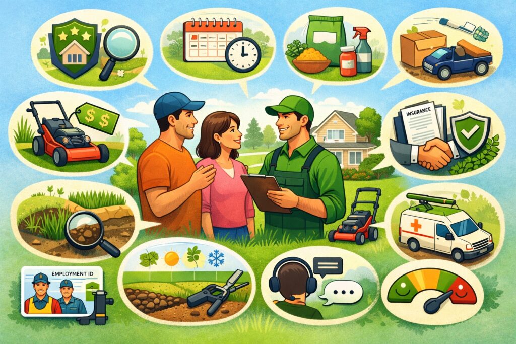 10 Questions to Ask Before Hiring a Lawn Care Service